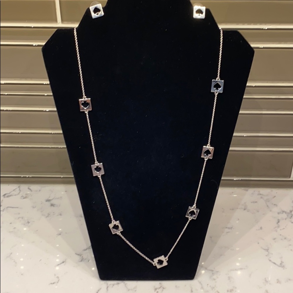 Kate Spade necklace & earrings set